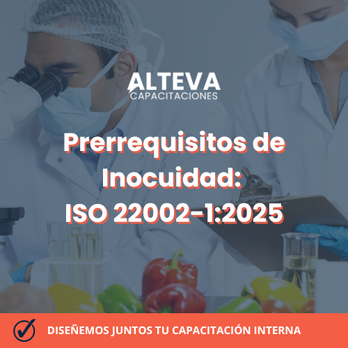 Prerrequisitos de Inocuidad: ISO 22002-1:2025